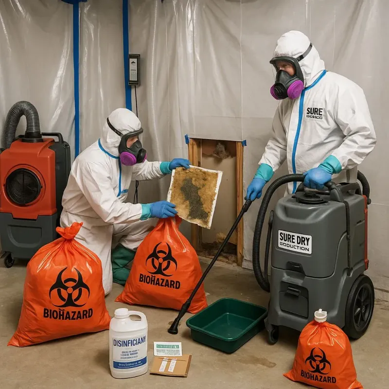 Contaminated Water Handling Protocols process in Velda Village, MO